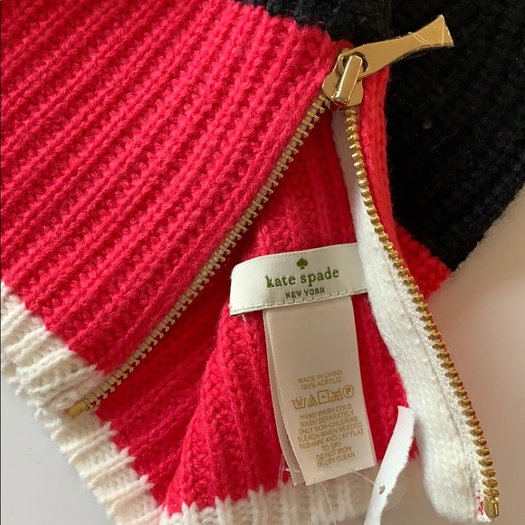 NWT Kate spade ♠️ hat and scarf